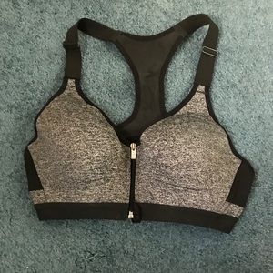 Victoria’s Secret front zip sports bra